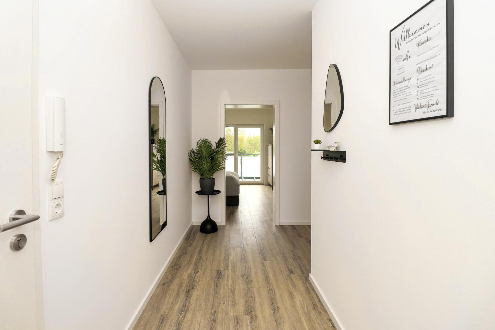 Lightplace - Moderne Apartments In Braunschweig - Balkon - Netflix - Am Kanal Bagian luar foto