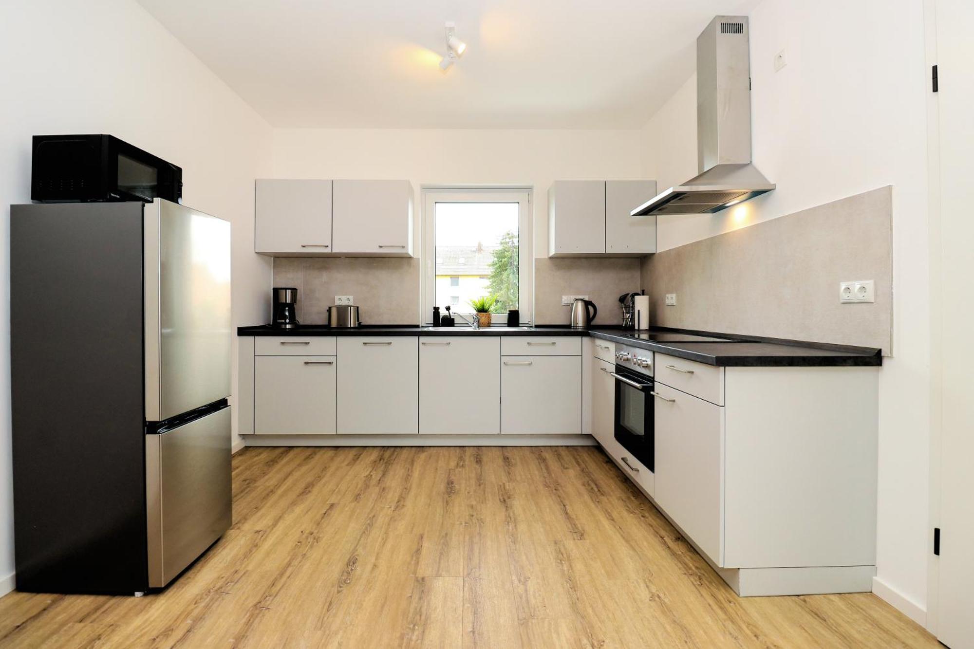 Lightplace - Moderne Apartments In Braunschweig - Balkon - Netflix - Am Kanal Bagian luar foto