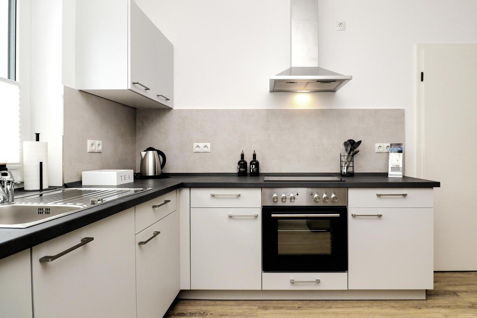 Lightplace - Moderne Apartments In Braunschweig - Balkon - Netflix - Am Kanal Bagian luar foto