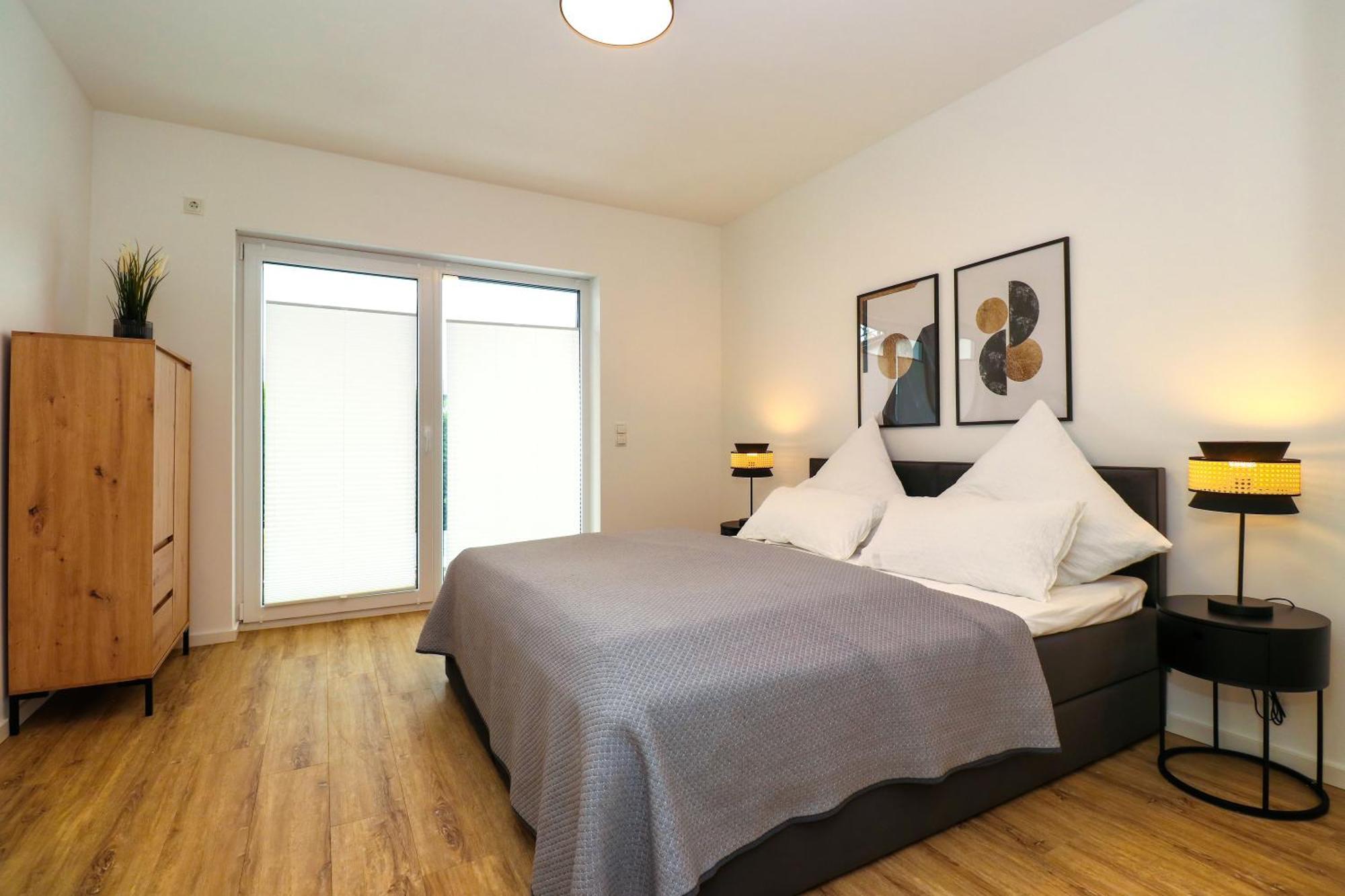 Lightplace - Moderne Apartments In Braunschweig - Balkon - Netflix - Am Kanal Bagian luar foto